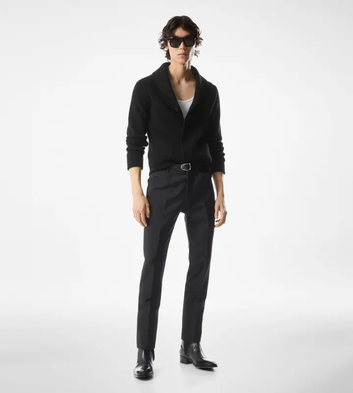 CASHMERE SHAWL COLLAR CARDIGAN online